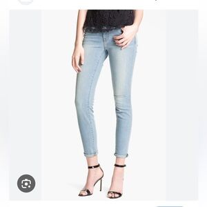 J Brand Blue Skinny Jeans EUC